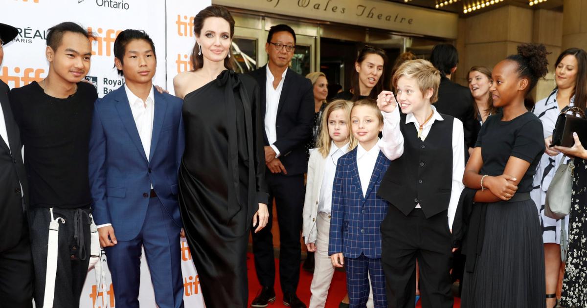 Zieht Angelina Jolie mit ihren Kindern nach London ...