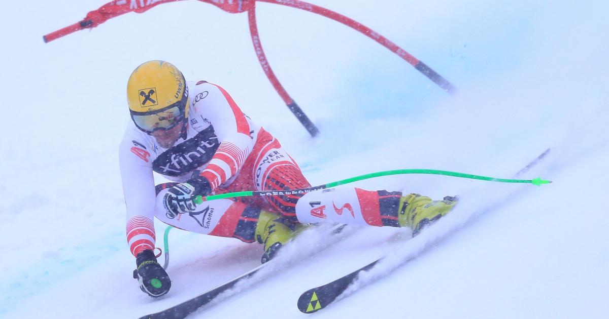 Max Franz Zweiter im ersten Gröden-Training