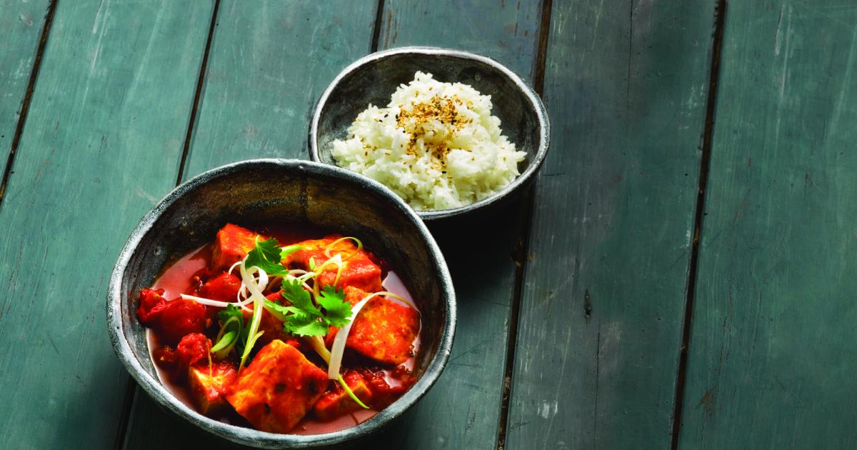 Rezept: Tofu-Ragout mit Paradeisern