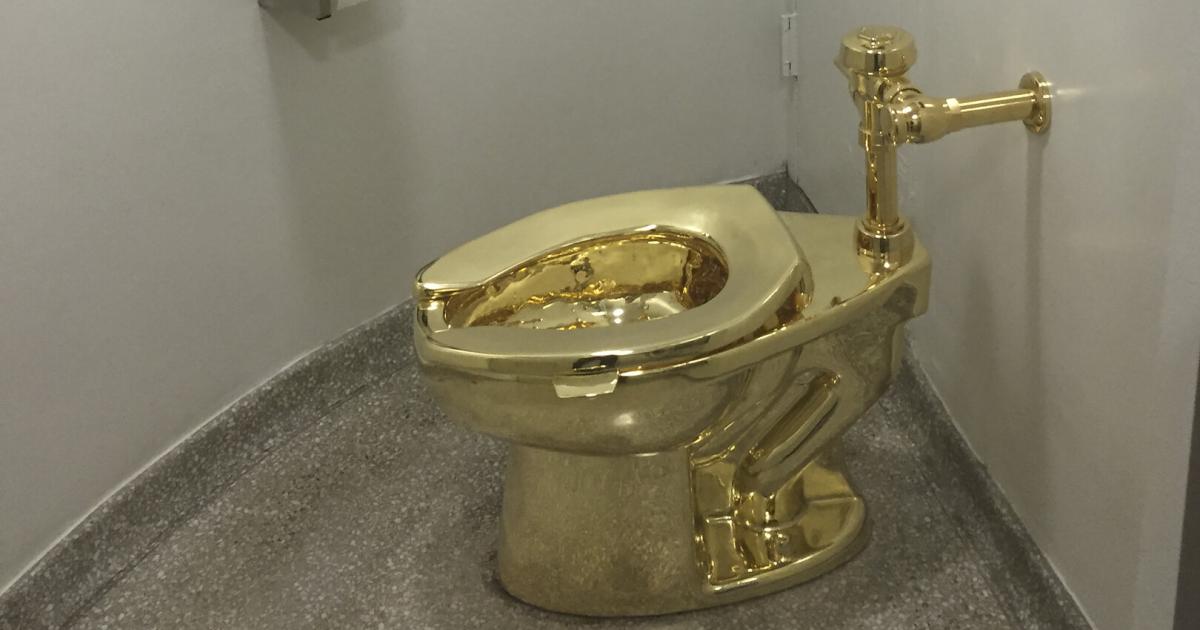 The thief of the golden toilet has revealed himself: the mystery of the artwork has been solved