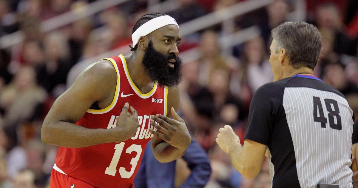 NBA Anthony Davis zählte bis 46, James Harden bis 44