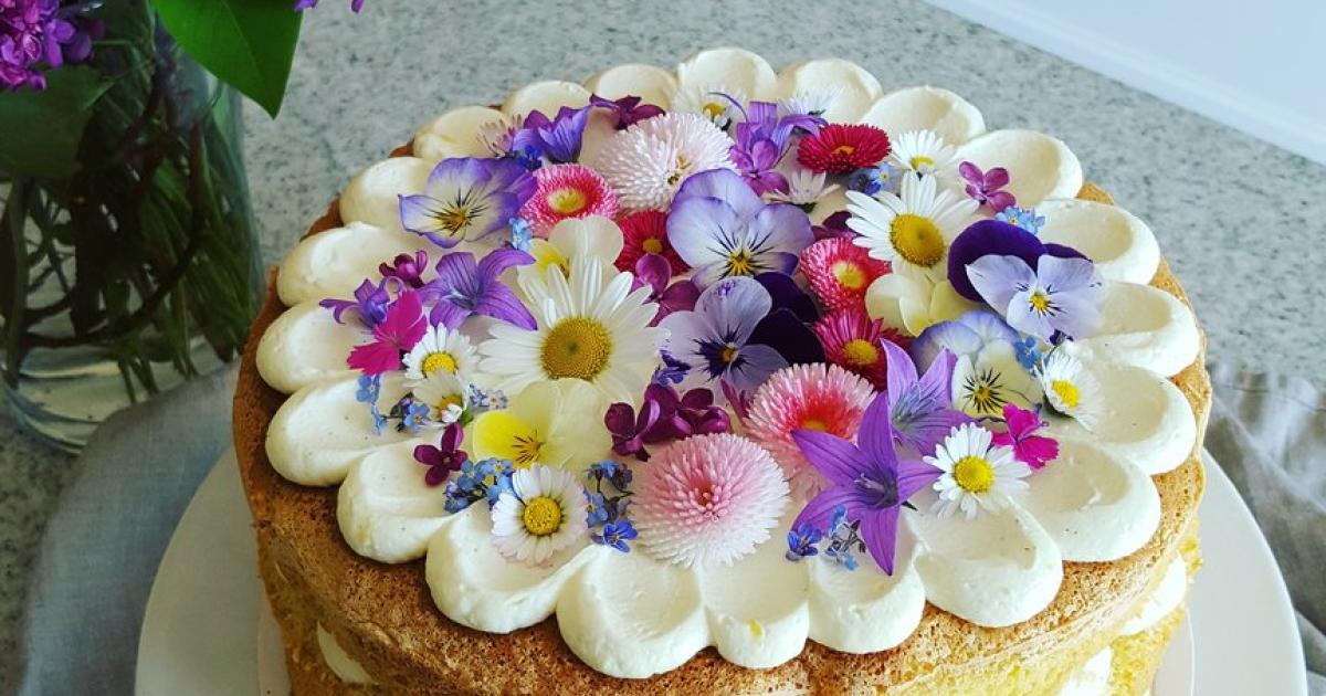 Blumen zum Dessert: Rezepte