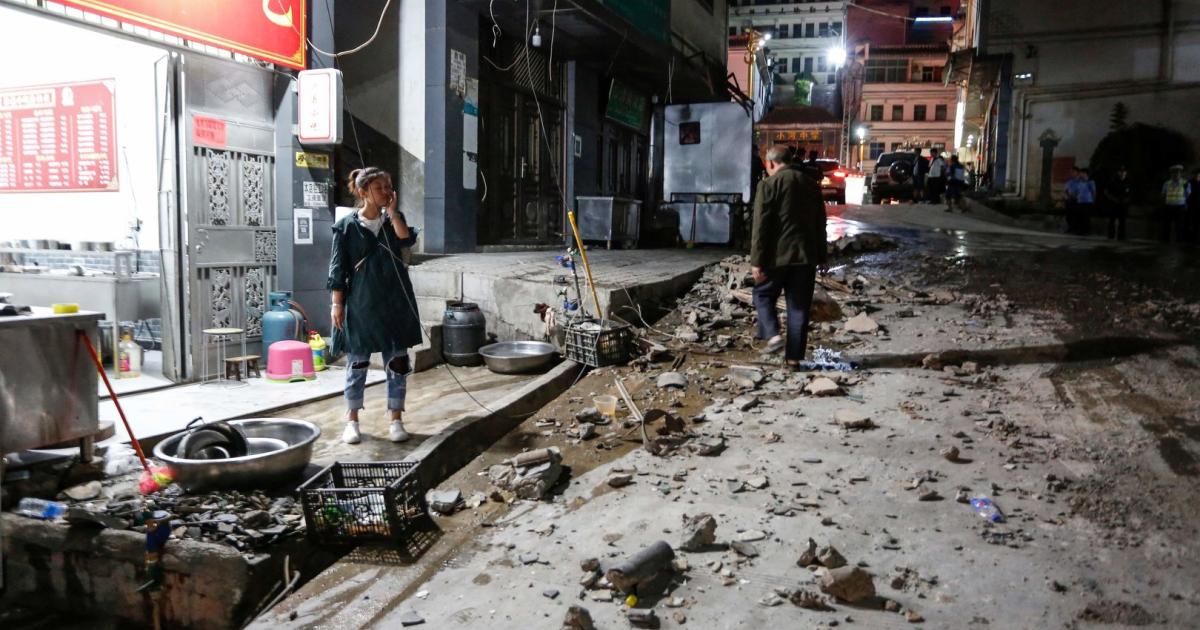 Erdbeben im Südwesten Chinas fordert Tote und Verletzte | kurier.at