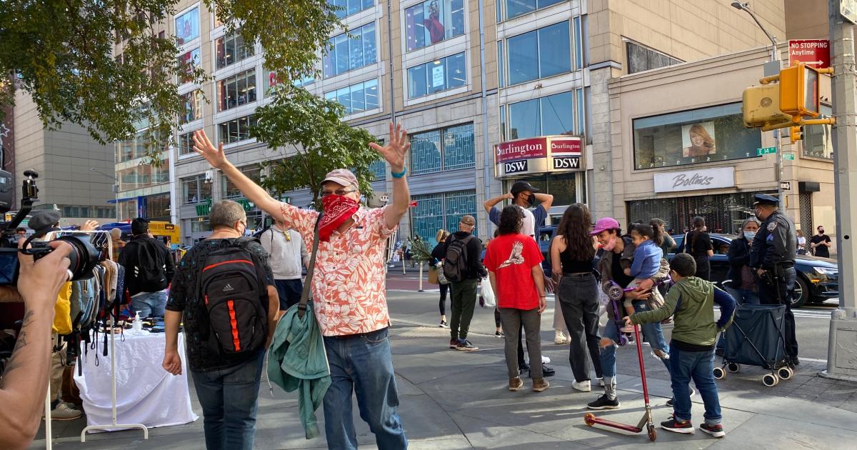 Relief and cheers in New York City