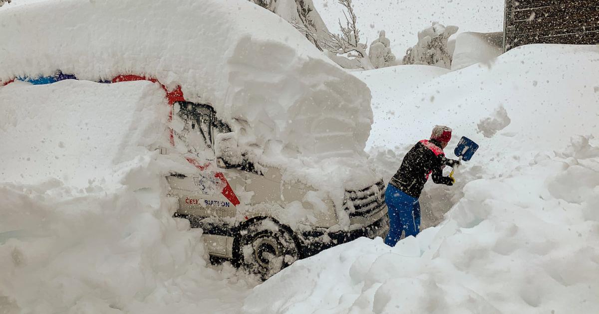 Next Low 50 To 100 Centimeters Of Snow Fell Again Archyde