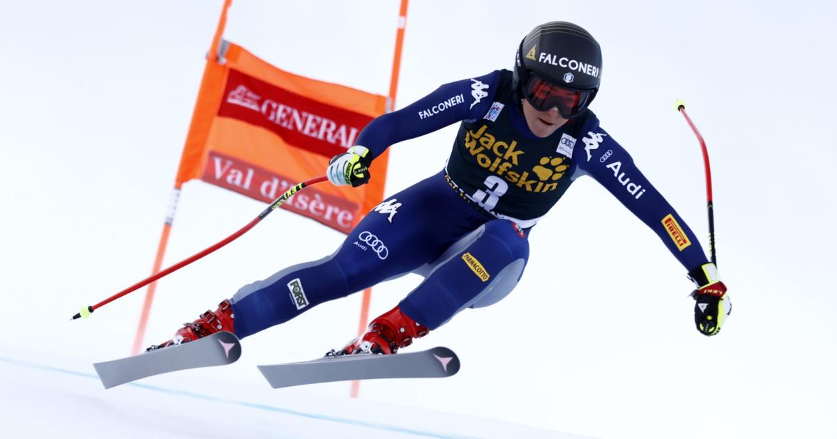 Damen-Abfahrt in Val d'Isère: Goggia siegt, Siebenhofer ...