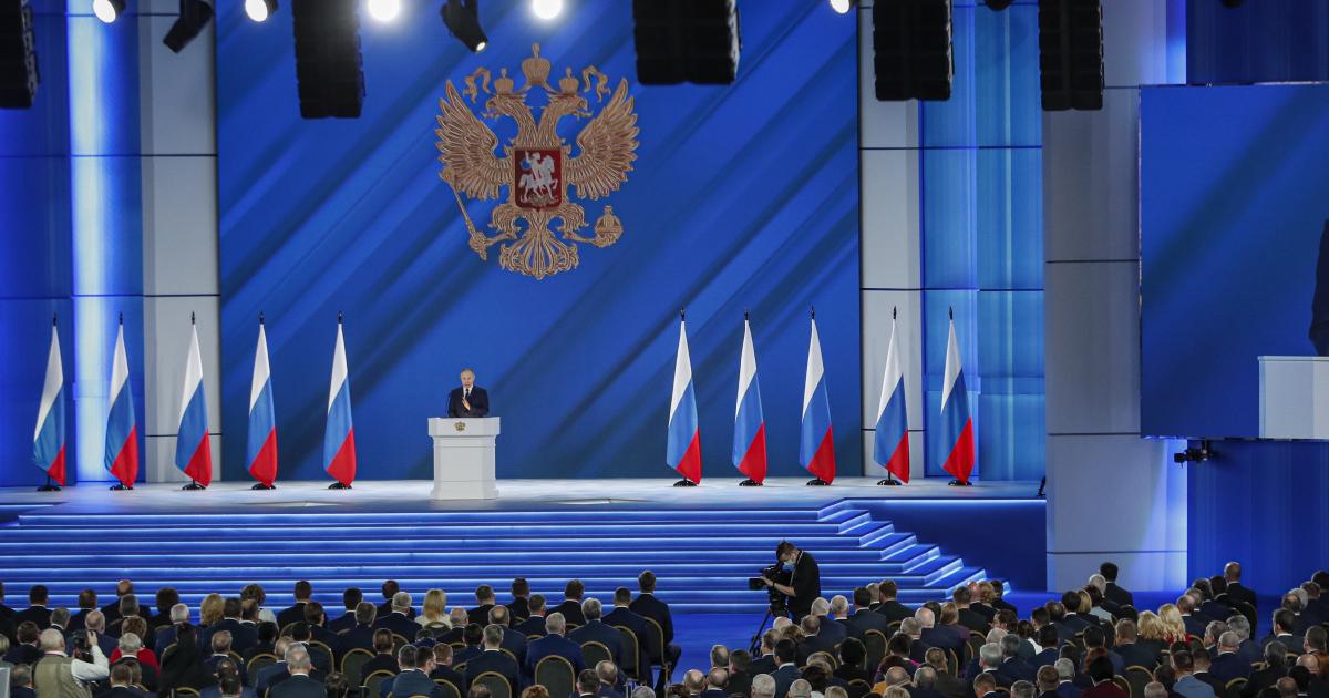 Putin hält Rede an die Nation und warnt Ausland vor ...