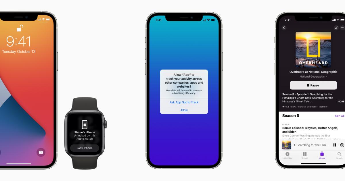 Apple iOSUpdate 14.5 Das bringt das Update für iPhones und iPads