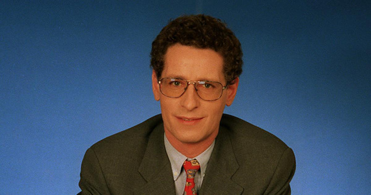 Der langjährige Wettermoderator des ORF, Bernhard Kletter ...