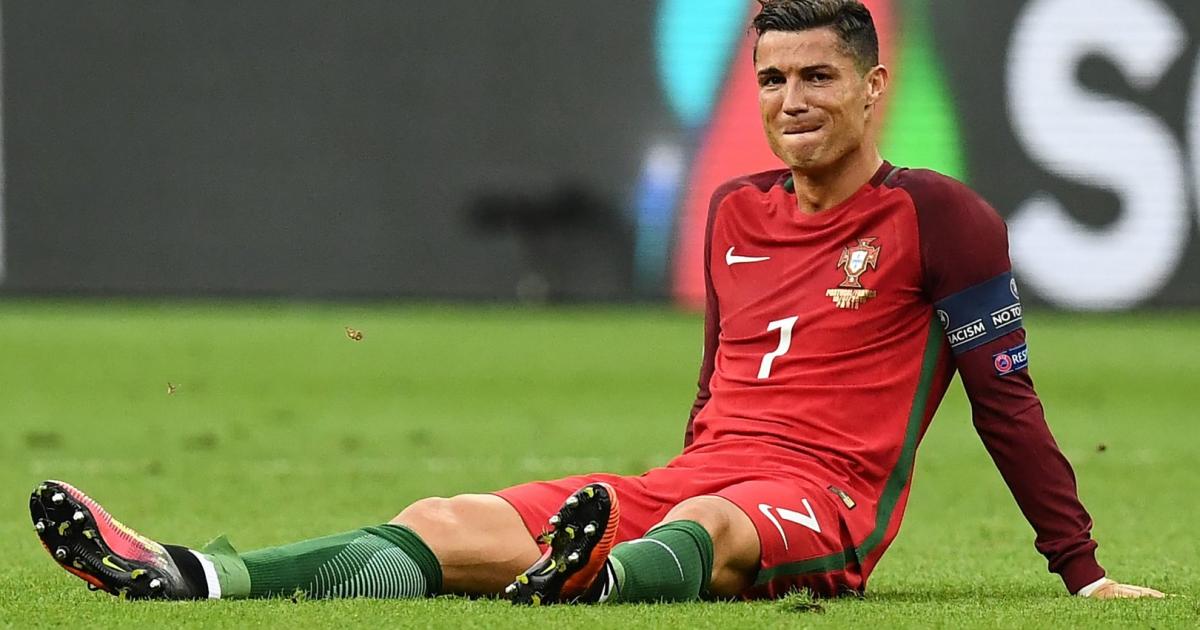 Before the European Football Championship: Portugal superstar Cristiano Ronaldo in distress