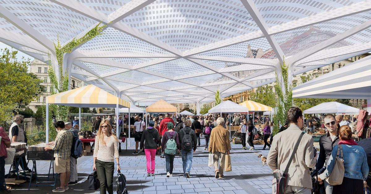 One concept chases the other: ideas bazaar for Vienna’s market hall