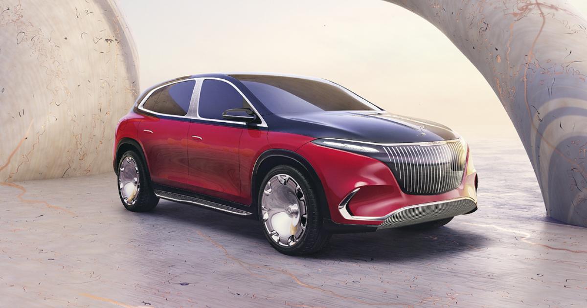 Mercedes Maybach Eqs Premiere F R Das Elektro Luxus Suv