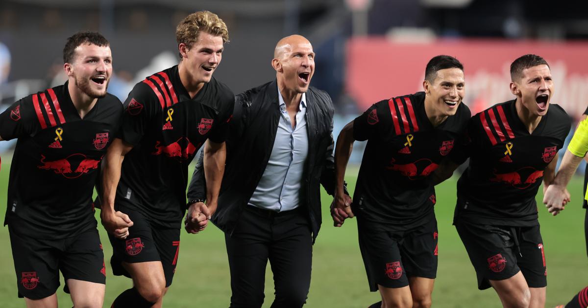 Soccer coach Struber won the New York Derby with Red Bull