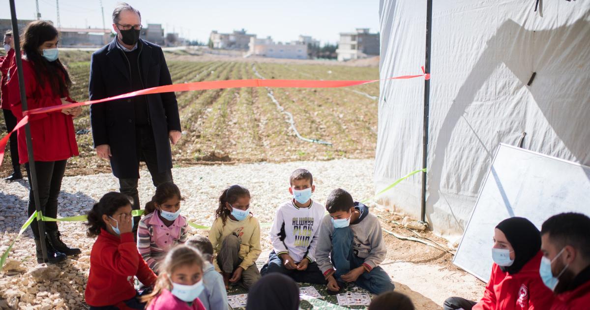 Schallenberg in refugee camp: “The situation is heartbreaking”