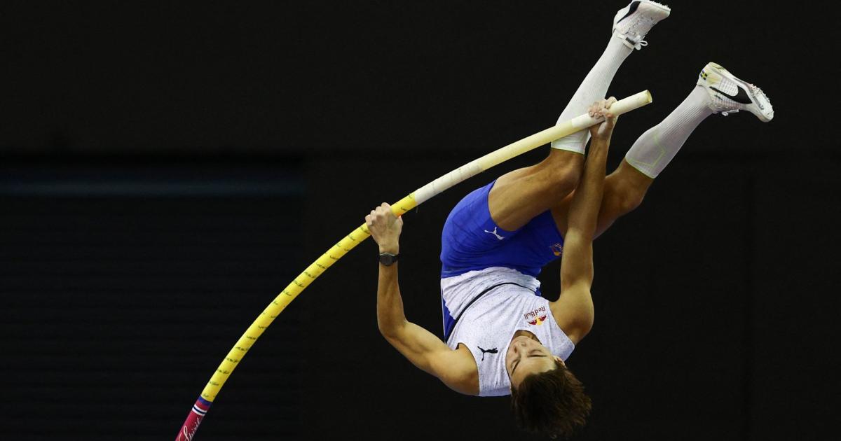 6.19 meters! Pole vault star Duplantis with new world record