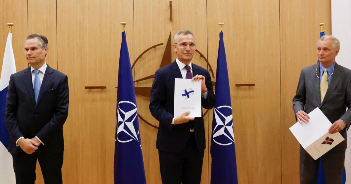 Sweden and Finland presented NATO membership applications