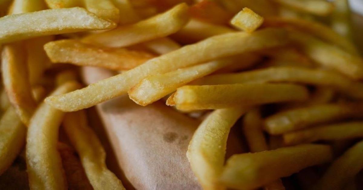 Gesunde Pommes aus der Heißluftfritteuse