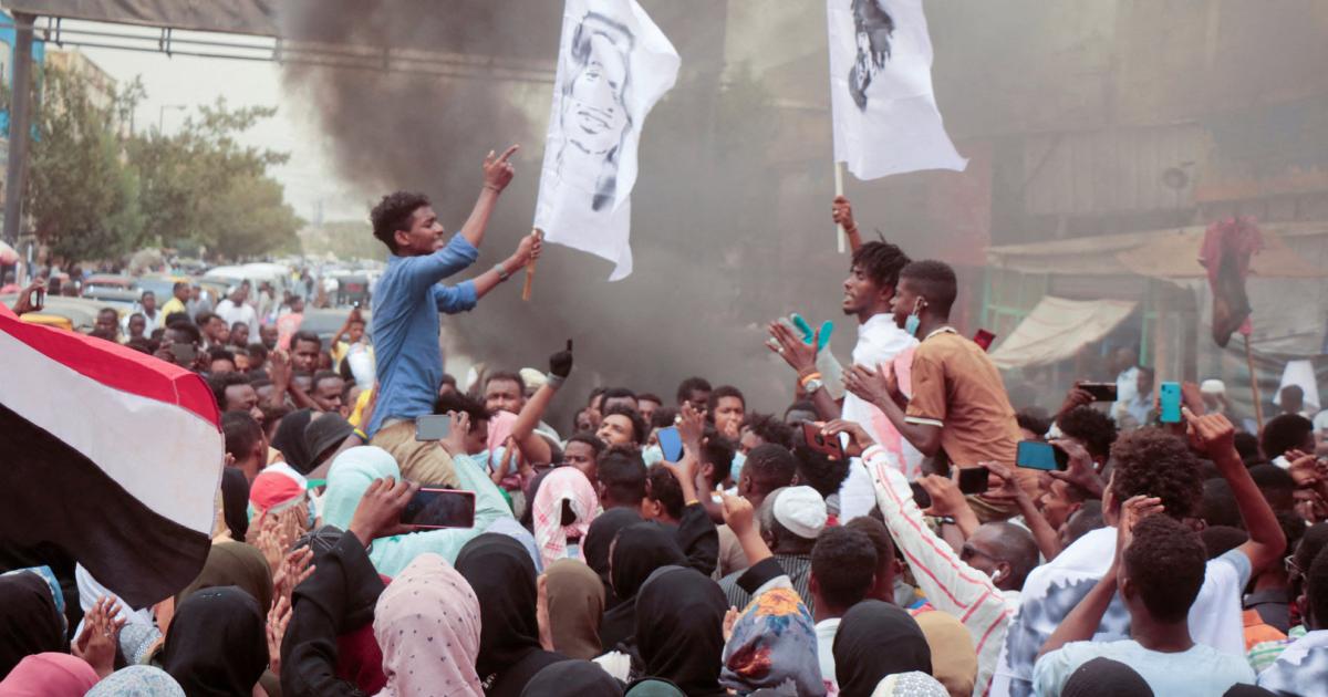 Again protests against military junta in Sudan