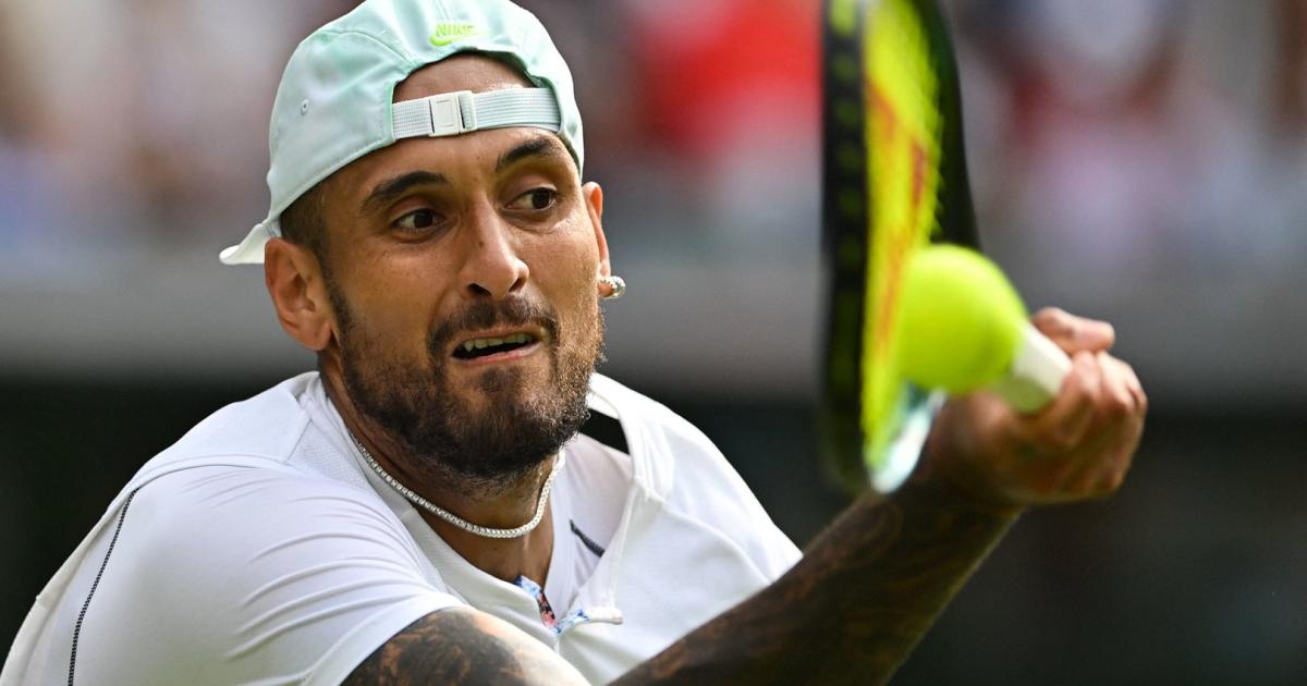 Tennis bully Kyrgios is in the quarterfinals at Wimbledon