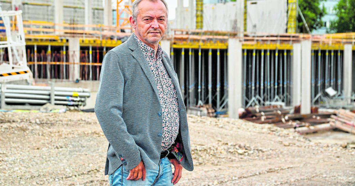 Stefan Reiter is the architect behind the reconstruction of Blau-Weiss Linz