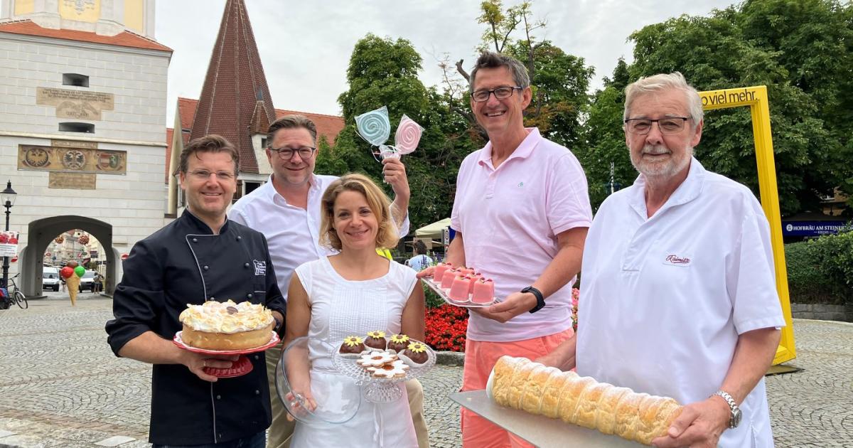 Kremser Fußgängerzone zeigt sich von ihrer süßesten Seite