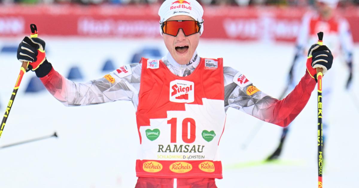 Erster Saisonsieg für Kombinierer Johannes Lamparter