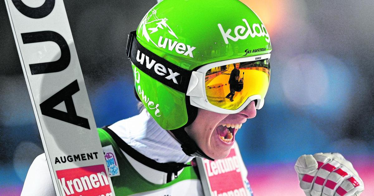 Why ÖSV ski jumper Tschofenig celebrates a Canadian victory
