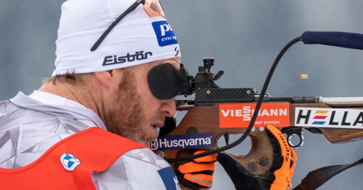 104 Treffer in Folge Simon Eder ist der Meisterschütze im Biathlon