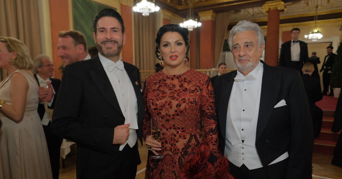 First-class guests at the 80th Ball at the Vienna Philharmonic Orchestra