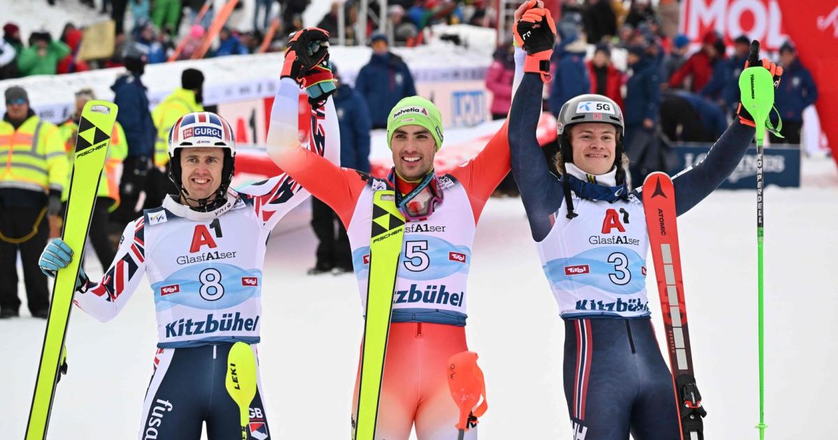 Kitzbühel Slalom: Daniel Yule wins, Manuel Feller is eliminated - fode.ca
