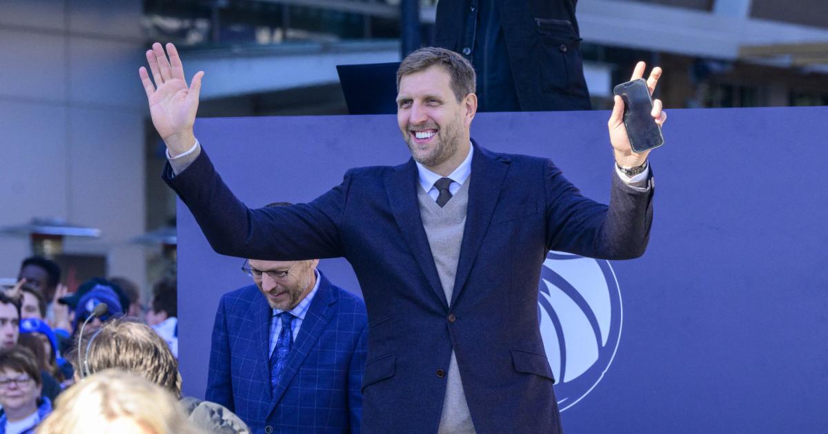 Dirk Nowitzki Vor Aufnahme In Die Hall Of Fame Der NBA