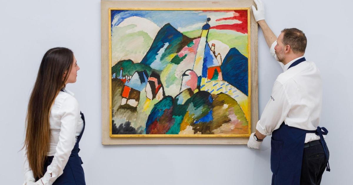 Weltrekord für KandinskyBild bei Londoner Abendauktionen