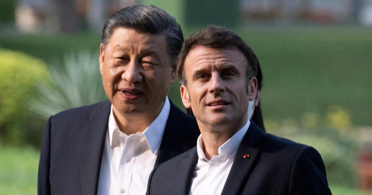 Macron on Taiwan: Europe should not follow China or America