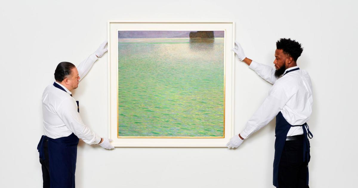 “Rare Gustav Klimt Painting ‘Island in the Attersee’ Expected to Fetch  Million at Sotheby’s Auction”