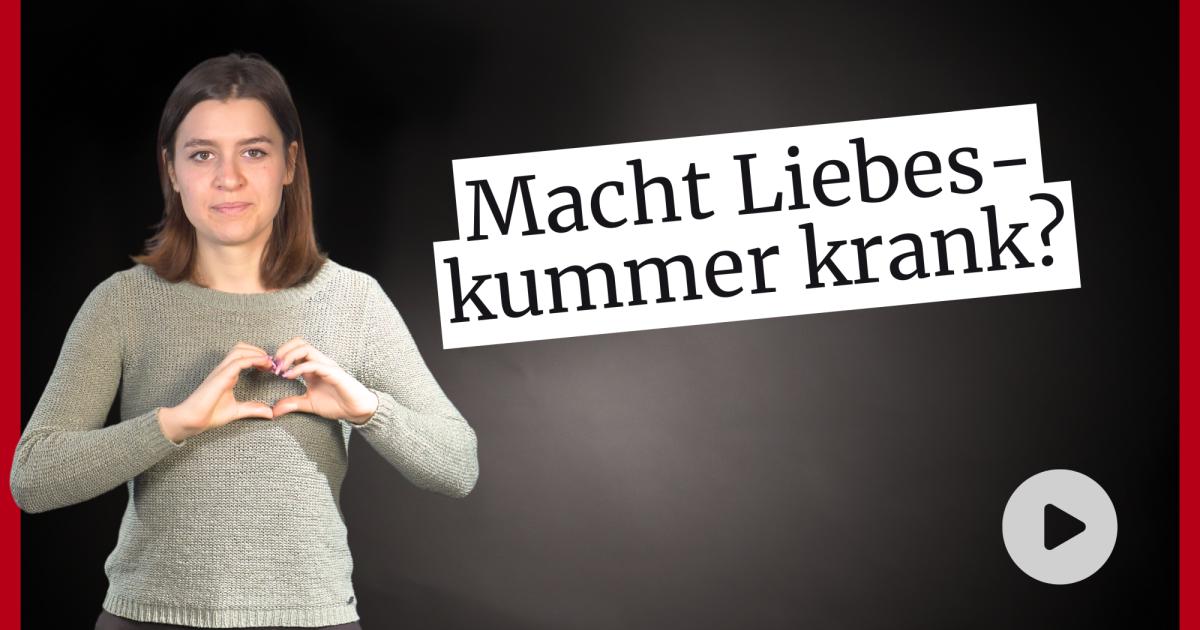"BrokenHeartSyndrome" Macht Liebeskummer krank?