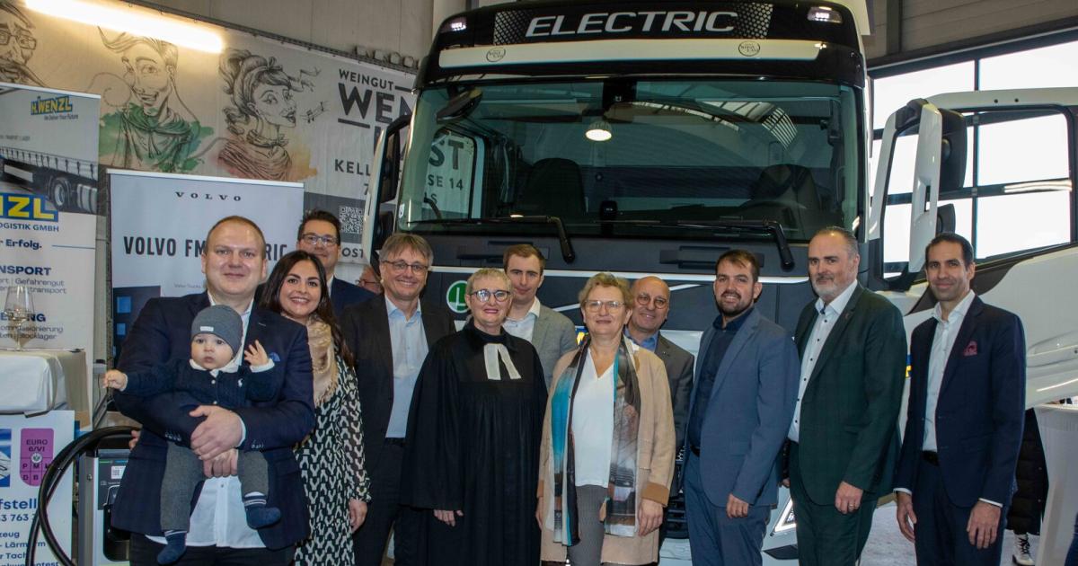 Gols drives the first fully electric truck in Burgenland