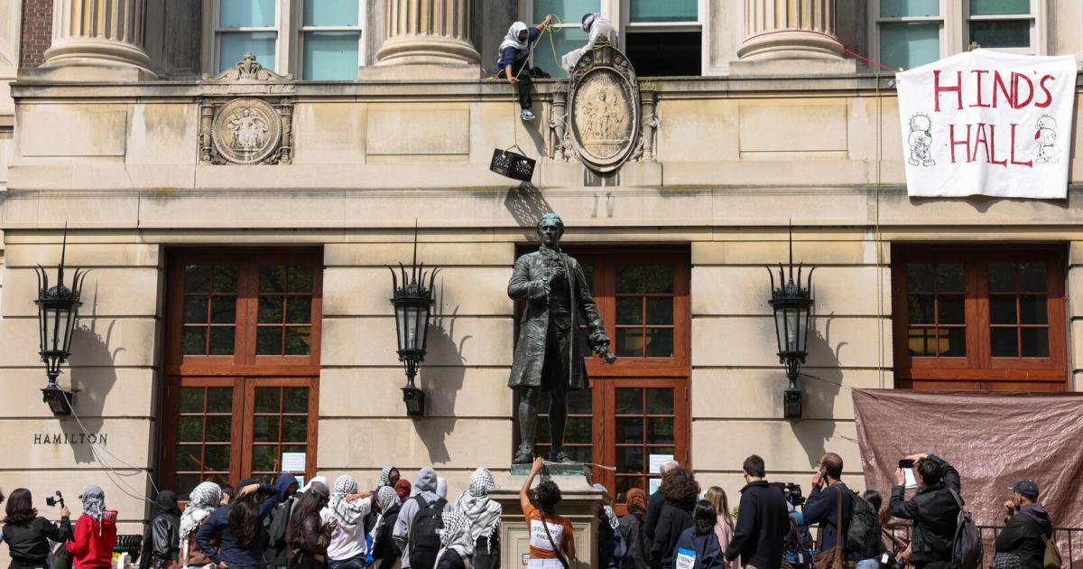Columbia University threatens occupiers with expulsion