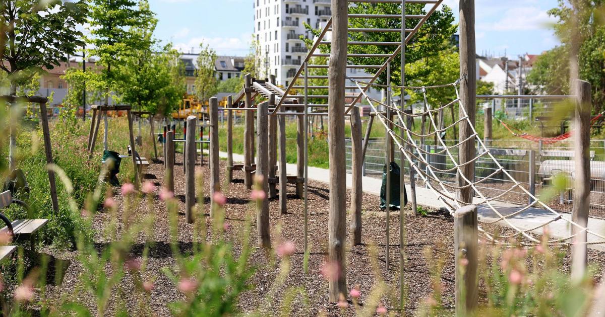 Parks in Wien Zwei Eröffnungen in Floridsdorf und der Leopoldstadt
