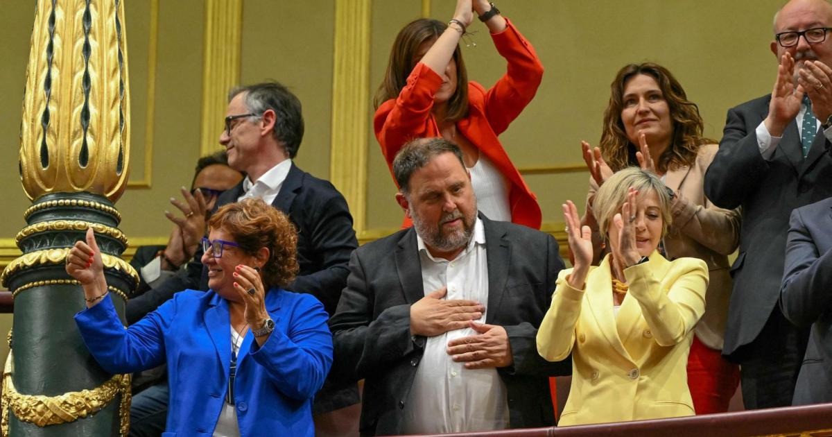 Finalmente se aprueba la ley de amnistía para los catalanes