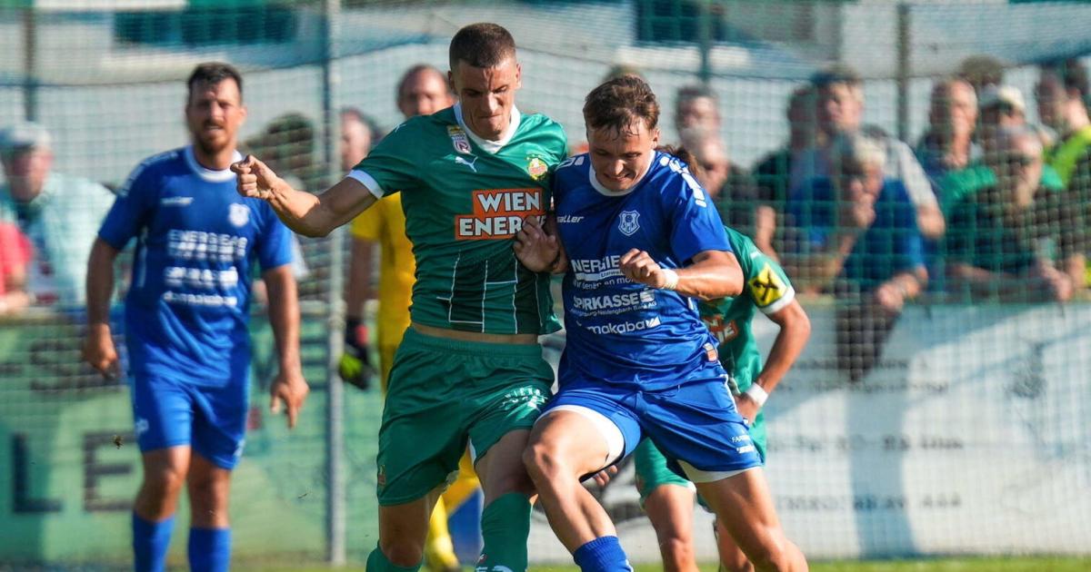 Rapid wins first friendly against Herzogenburg