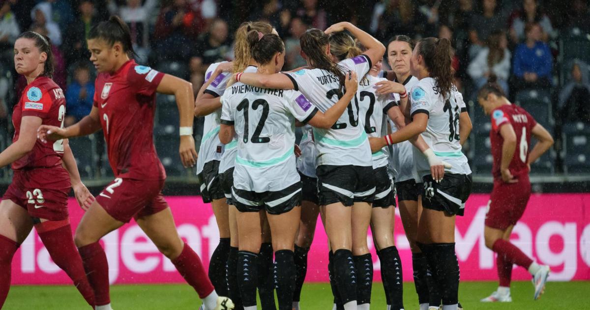 ÖFB women defeat Poland in European Championship qualification