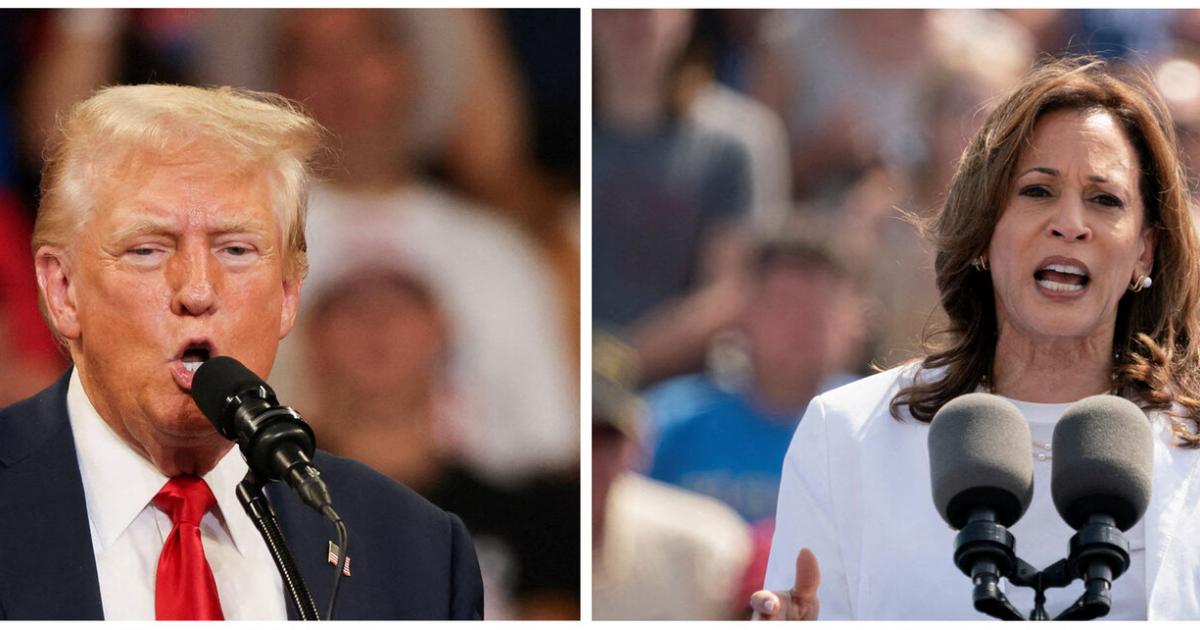 Trump now wants three TV debates with Harris