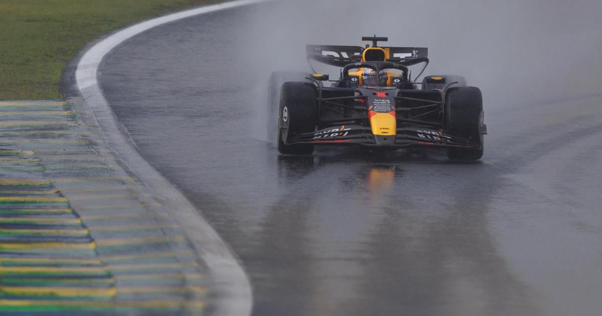 Verstappen shows his class in the rain chaos in Brazil