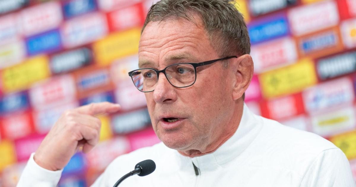 Angry speech from Rangnick towards ÖFB: “Don’t take it for a fool”