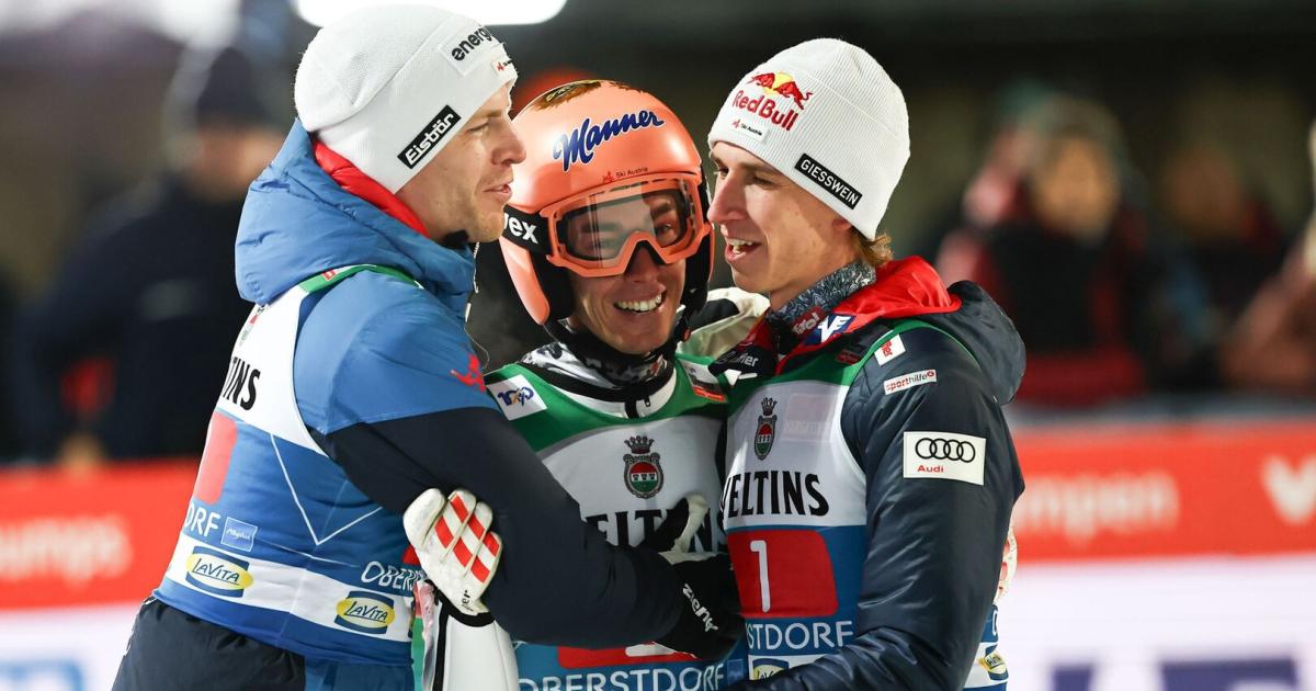 Triple victory for the ÖSV-Adler at the start of the Four Hills Tournament