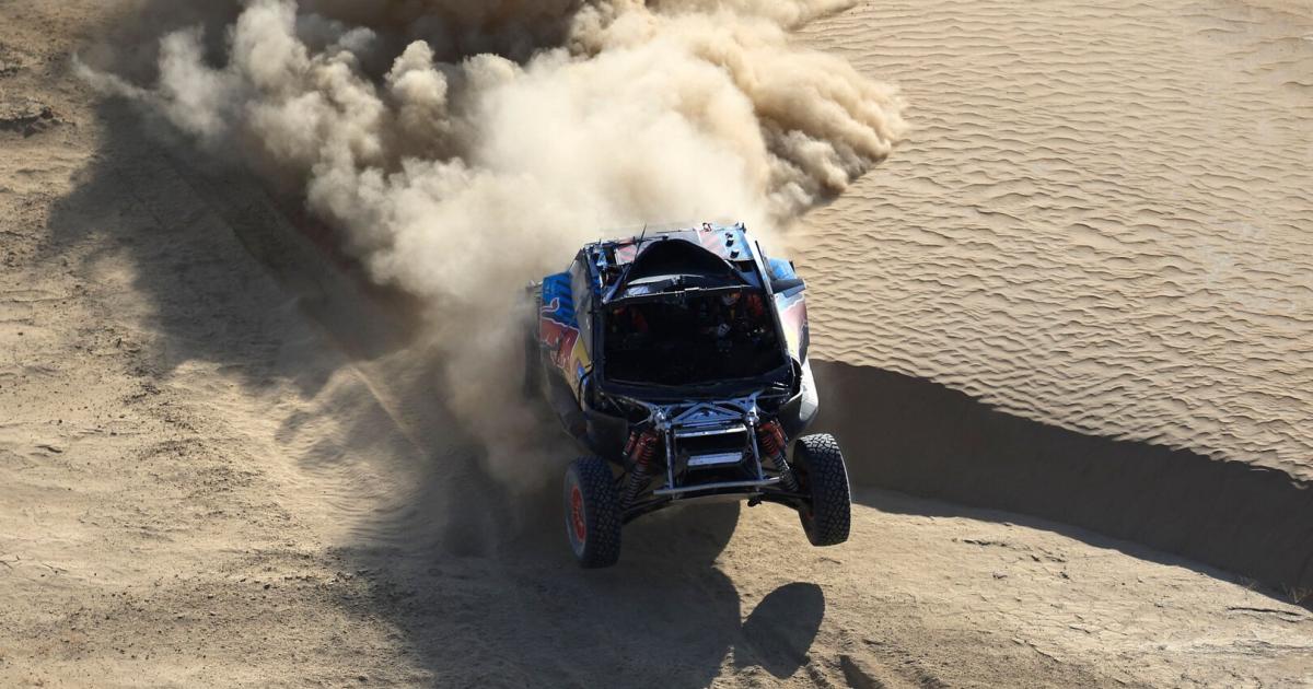 Carlos Sainz ruins his victory at the Dakar Rally