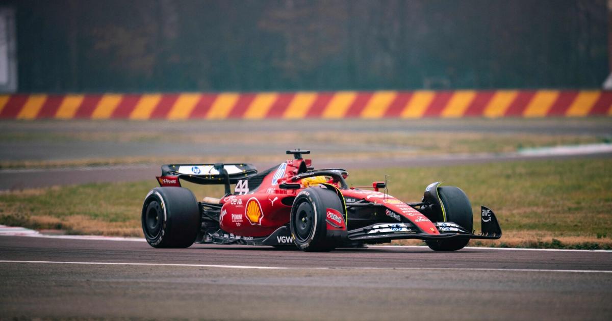 Formula 1 star Lewis Hamilton destroys the Ferrari