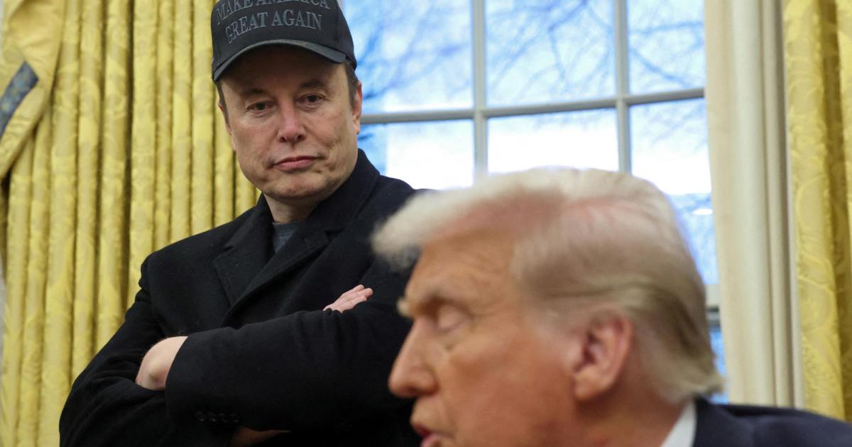 Trump and Musk in an interview