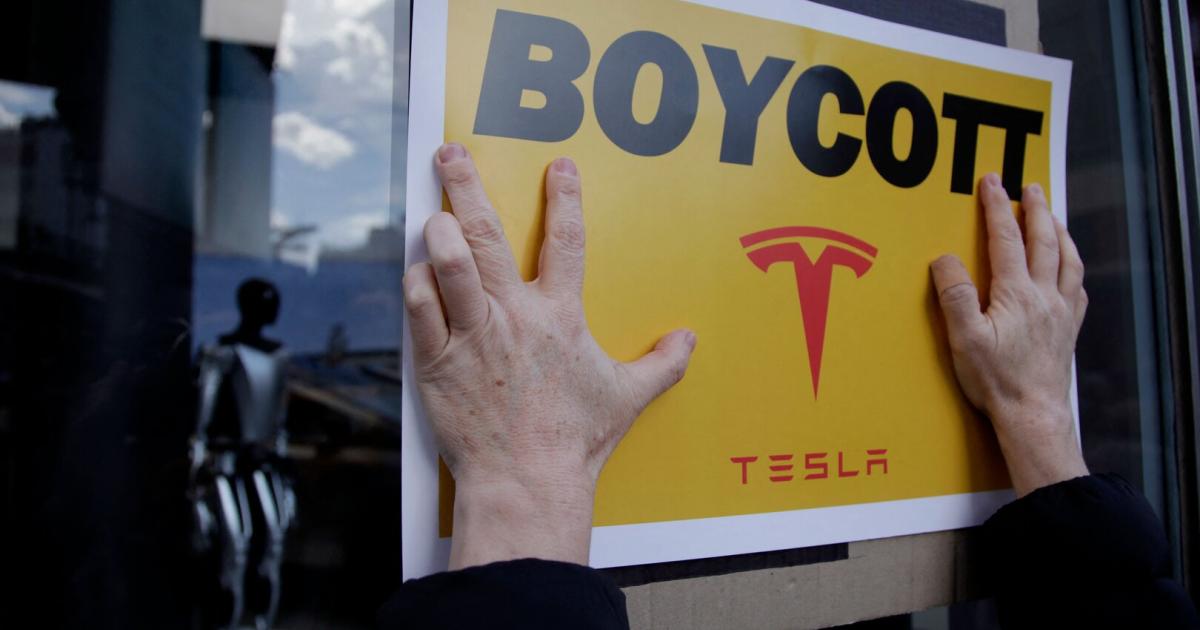 Elon Musk under fire: nationwide protest wave against Tesla