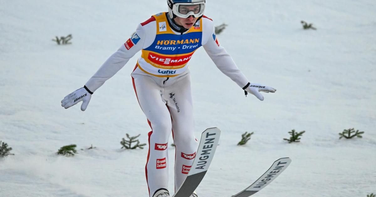 ÖSV ski jumper Tschofenig before victory in the overall World Cup